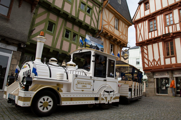 Petit train touristique de Vannes